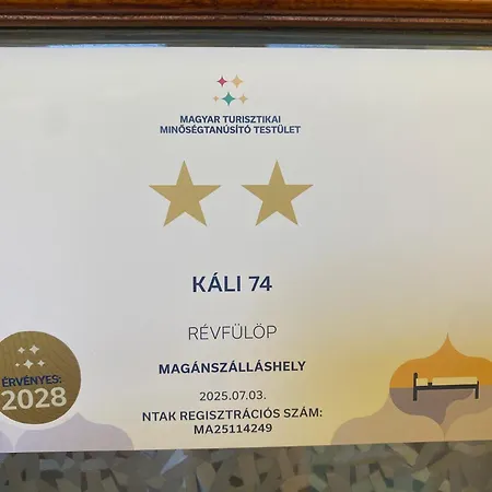 Apartment Kali74 Révfülöp